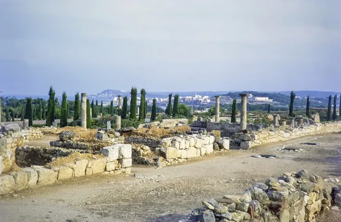 Framed Print : Archaeological site of Empuries, Catalonia, Spain, Europe, 1971, Europe