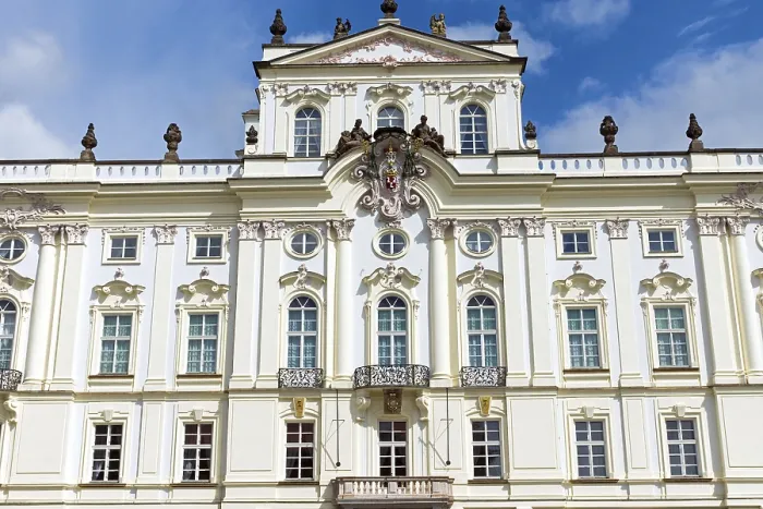 Framed Print : The Archbishop's Palace in Prague