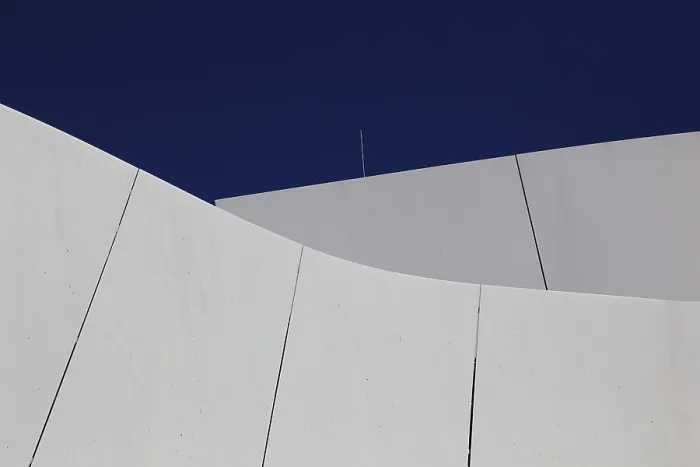 Framed Print : Architectural detail, Ozeaneum