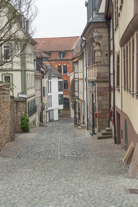 Framed Print : Architectural detail in Fulda, a city in Hesse