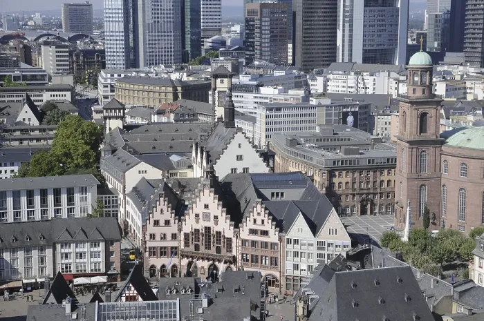 Framed Print : Architecture, Germany, Frankfurt