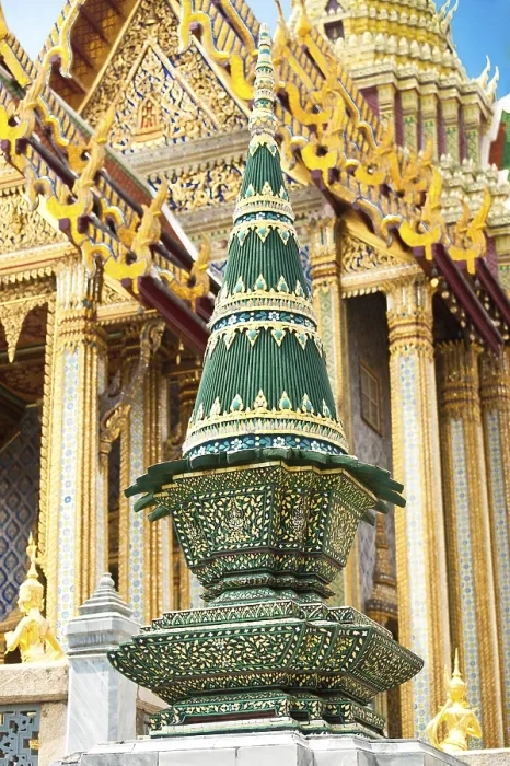 Framed Print : Architecture detail at Temple of Emerald Buddha (Wat Phra Kaew) complex in Grand Royal Palace Framed Print : Architecture detail at Temple of Emerald Buddha (Wat Phra Kaew) complex in Grand Royal Palace