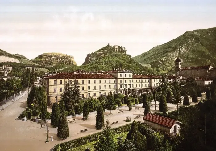 Framed Print : Arco, Albergo e Pensione spa hotel Framed Print : Arco, Albergo e Pensione spa hotel
