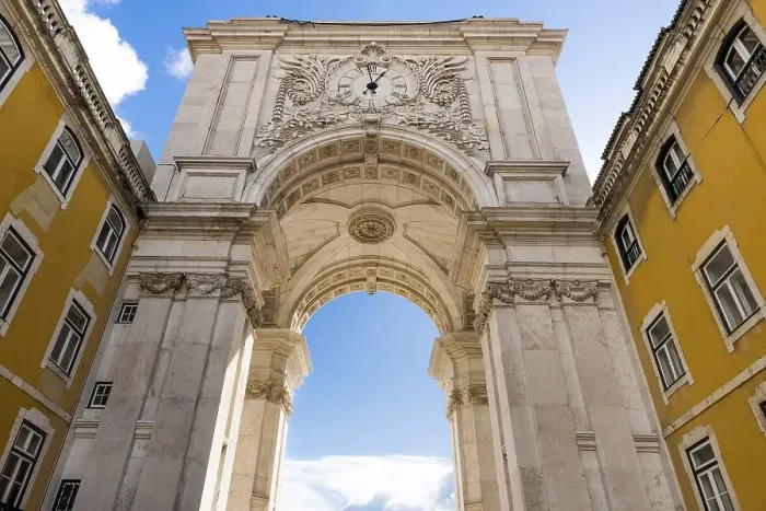 Framed Print : The Arco da rua Augusta, arch, triumphal arch Framed Print : The Arco da rua Augusta, arch, triumphal arch