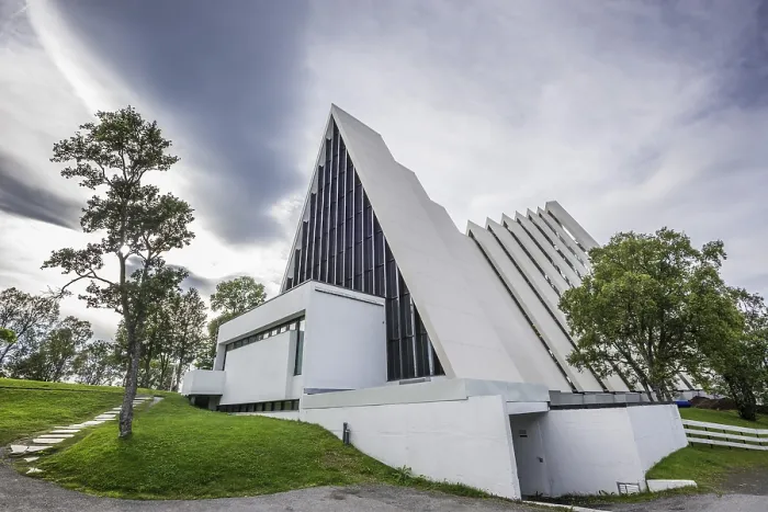 Framed Print : Arctic Cathedral, Tromso, Troms, Norway, Europe