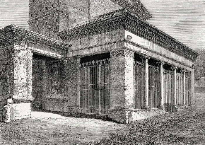 Framed Print : Arcus Argentariorum, San Giorgio