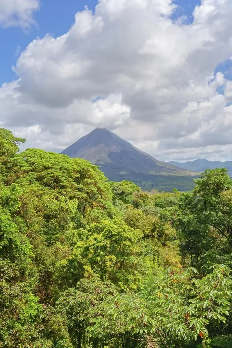 Framed Print : Arenal volcano, Arenal Volcano National Park