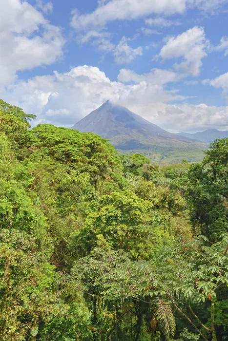 Framed Print : Arenal volcano, Arenal Volcano National Park
