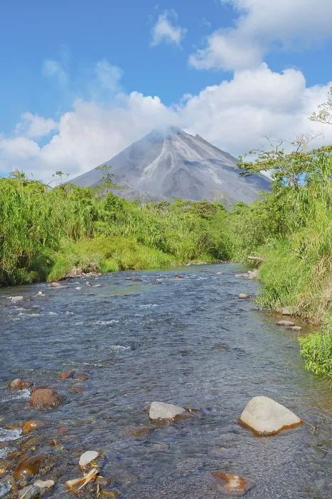 Framed Print : Arenal volcano, Arenal Volcano National Park