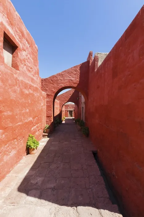 Framed Print : Arequipa Peru August 2018 Santa Catalina monastery