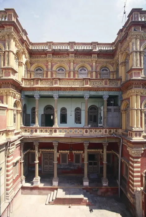 Framed Print : Arihant haveli, mandvi, kutch, Gujarat