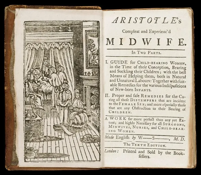 Framed Print : Aristotle's complete and experienced midwife Framed Print : Aristotle's complete and experienced midwife