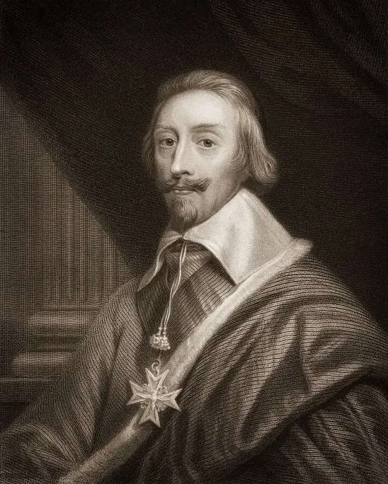 Framed Print : Armand Jean du Plessis, cardinal-duc de Richelieu et de Fronsac
