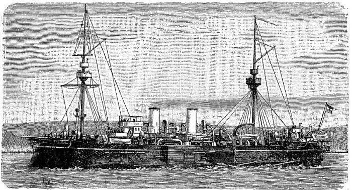 Framed Print : Armoured Austrian casemate ship Tegetthoff Framed Print : Armoured Austrian casemate ship Tegetthoff