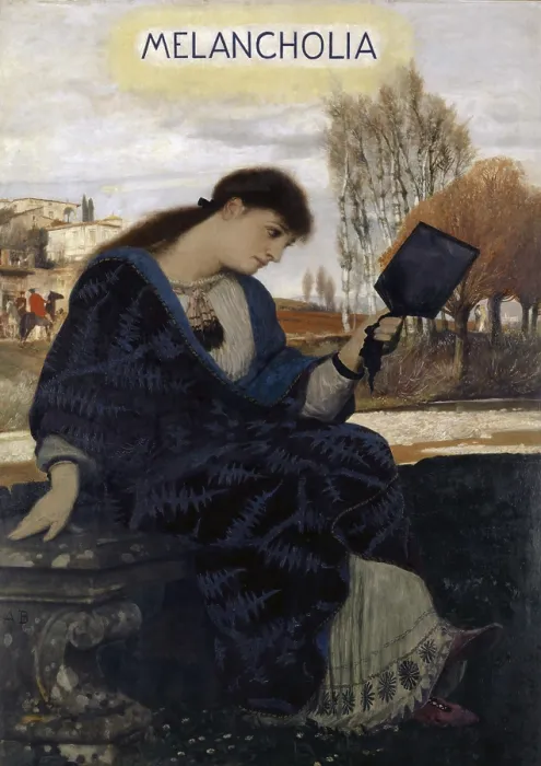 Framed Print : Arnold Bocklin (born 16 October 1827)