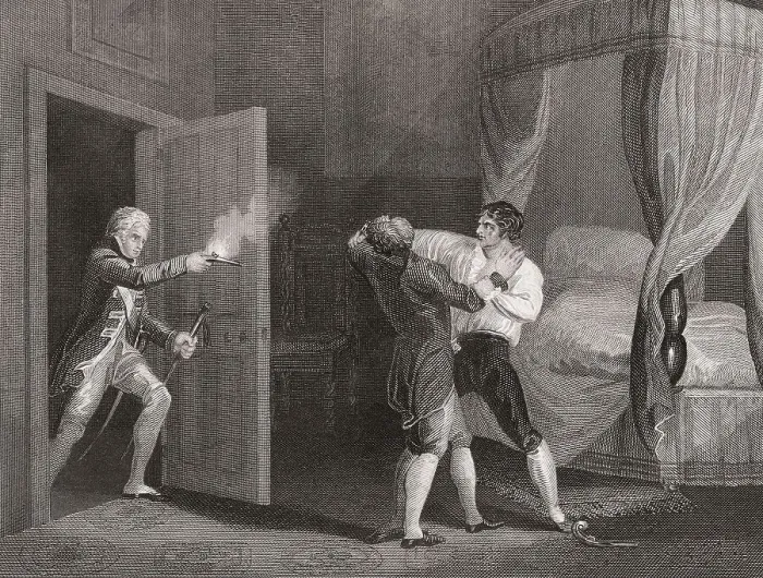 Framed Print : Arrest of Lord Edward FitzGerald