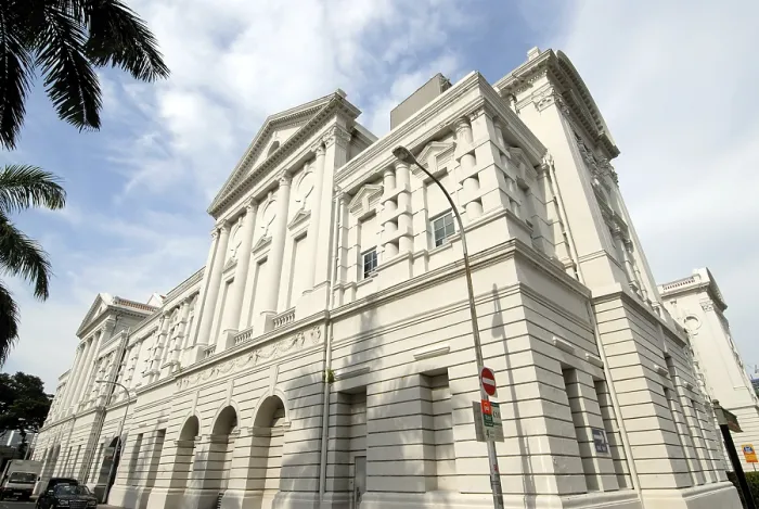 Framed Print : Art House of Old Parliament, Singapore