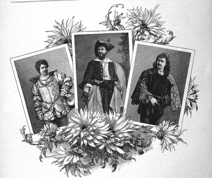 Framed Print : Artists: August Adalbert Matkowsky
