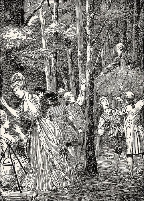 Framed Print : Assault on the actors, scene from the novel Wilhelm Meister's Apprenticeship