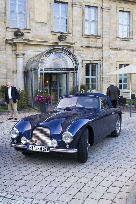 Framed Print : Aston Martin DB2 Drophead, Bamberg Framed Print : Aston Martin DB2 Drophead, Bamberg