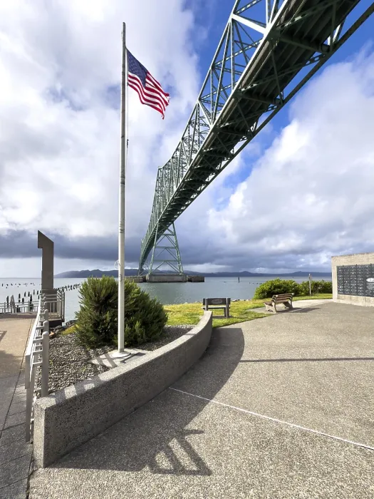 Framed Print : Astoria Megler Bridge on the Columbia River
