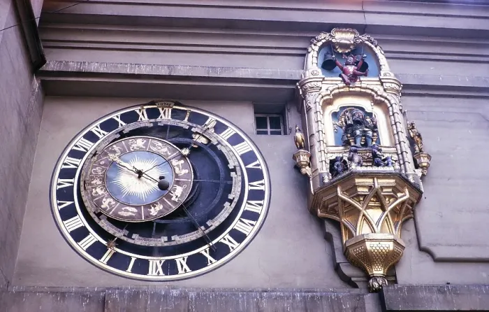 Framed Print : Astrolabe astronomical calendar clock with musical mechanism from 1530, Zytglogge, Bern, Switzerland, Europe 1963, Europe Framed Print : Astrolabe astronomical calendar clock with musical mechanism from 1530, Zytglogge, Bern, Switzerland, Europe 1963, Europe