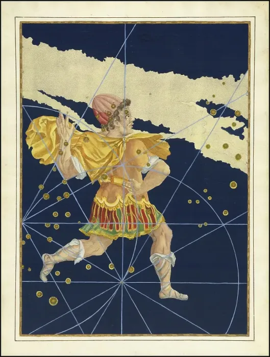Framed Print : Astronomy. The celestial atlas, the Uranometria, Ptolemaic constellations, by Johann Bayer (1572 - 7 March 1625), German astronomer, Cepheus, Kepheus, a constellation of the northern sky, digitally enhanced reproduction of a historical model Framed Print : Astronomy. The celestial atlas, the Uranometria, Ptolemaic constellations, by Johann Bayer (1572 - 7 March 1625), German astronomer, Cepheus, Kepheus, a constellation of the northern sky, digitally enhanced reproduction of a historical model