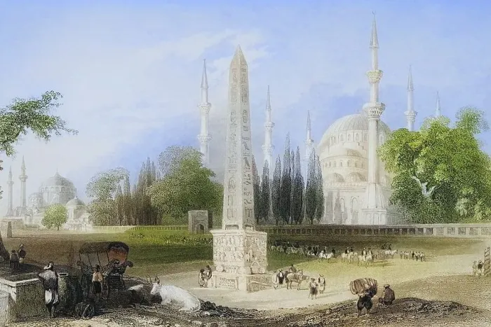 Framed Print : The Atmeidan or Hippodrome, Constantinople