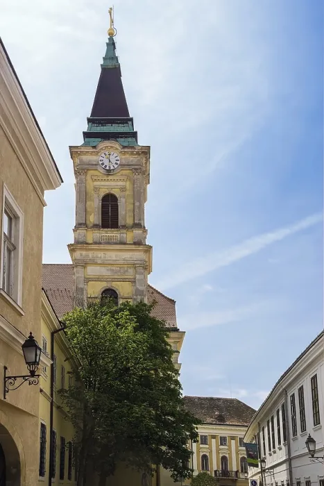 Framed Print : Сatolic Church in the City of Szekesfehervar