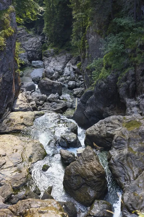 Framed Print : Aubachfall near Voglau, Lammertal