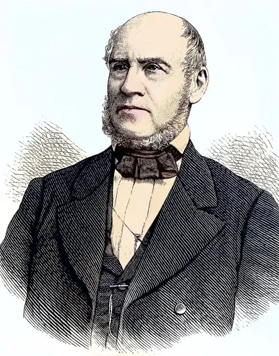 Framed Print : August Reichensperger, 1808, 1895