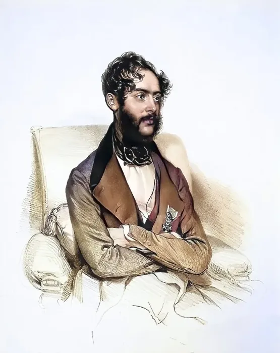Framed Print : August Ritter von Henikstein (1802-1840) Framed Print : August Ritter von Henikstein (1802-1840)