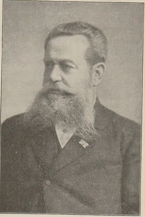 Framed Print : August Schwartz (born 29 May 1837 in Dortmund)