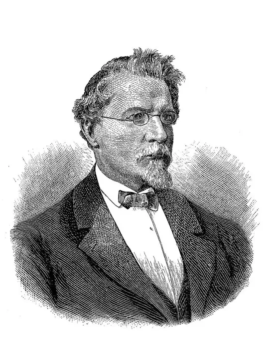 Framed Print : August Wilhelm Hofmann, from 1888 von Hofmann Framed Print : August Wilhelm Hofmann, from 1888 von Hofmann