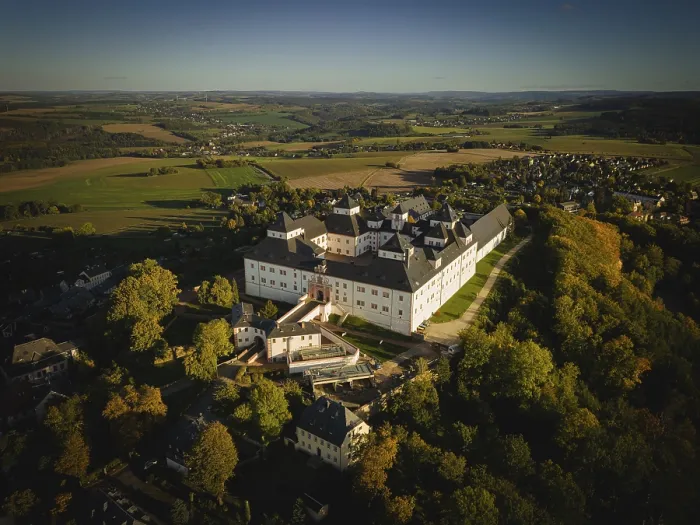 Framed Print : Augustusburg Hunting Lodge Framed Print : Augustusburg Hunting Lodge