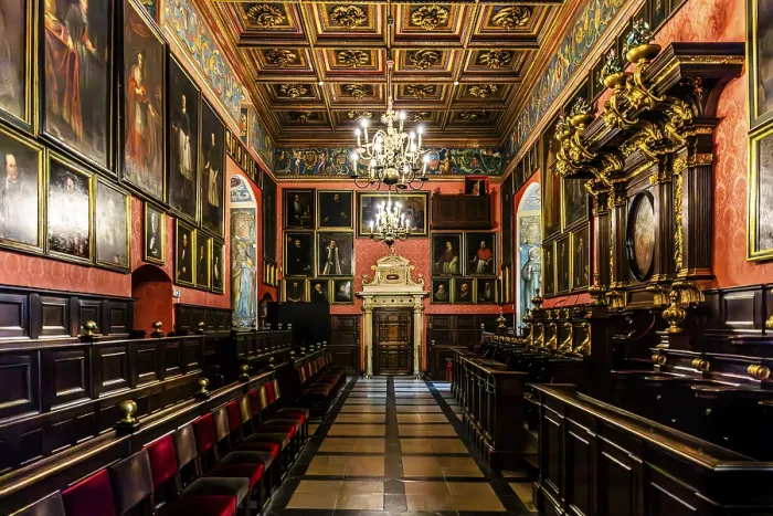 Framed Print : Aula, Collegium Maius oldest building of the Jagellonian University