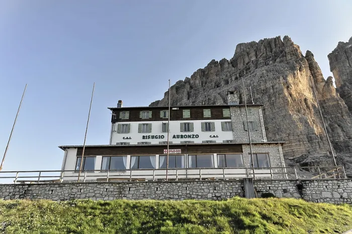 Framed Print : Auronzo hut, 2320m, Rifugio Auronzo