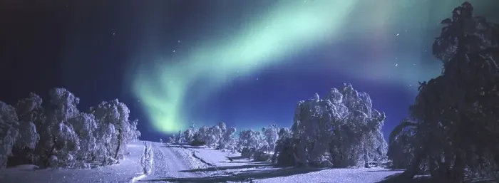 Framed Print : Aurora borealis, Lappland