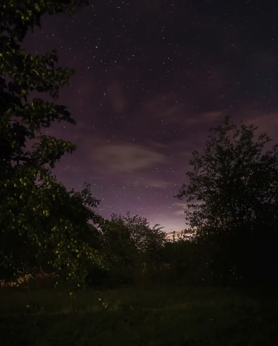 Framed Print : Aurora, Night sky, Minsk, Belarus
