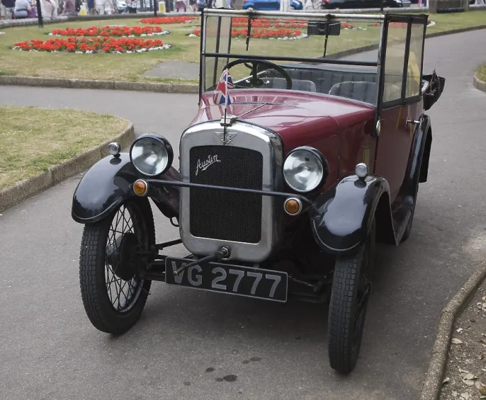 Framed Print : Austin Chummy vintage car in Cromer