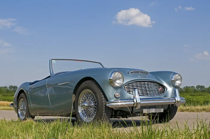 Framed Print : Austin-Healey 3000, built in 1959