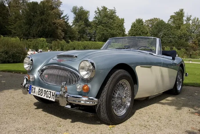 Framed Print : Austin Healey 3000 MK III, built 1967