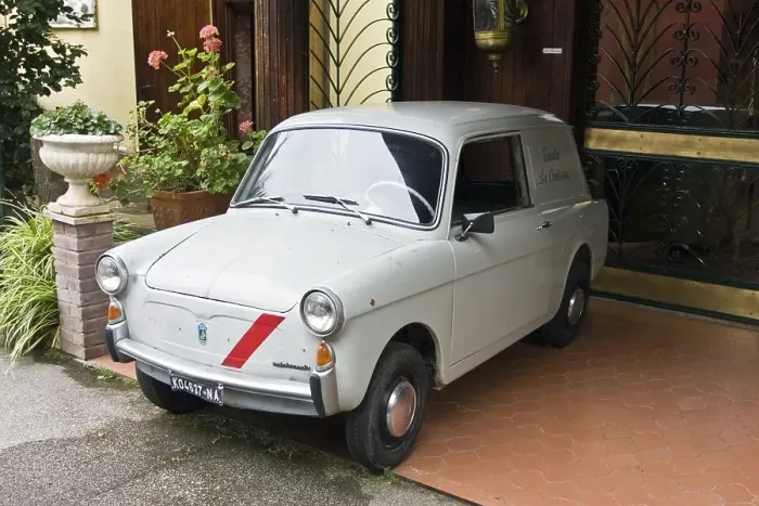 Framed Print : Autobianchi Bianchina Forgoncino, 1960- 1969