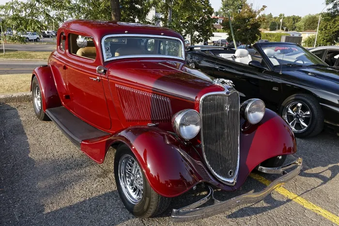 Framed Print : Automobile, modified vintage car Framed Print : Automobile, modified vintage car