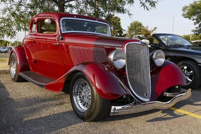 Framed Print : Automobile, modified vintage car Framed Print : Automobile, modified vintage car