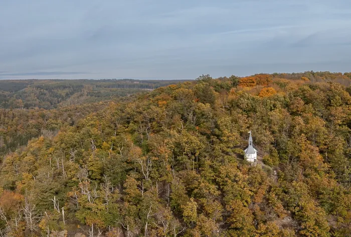 Framed Print : Autumn atmosphere in the Selketal Harz