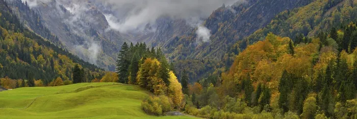 Framed Print : Autumn in the Trettachtal, near Oberstdorf