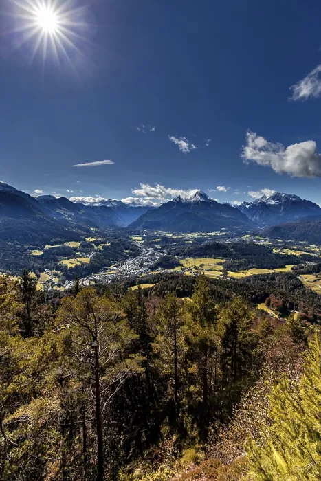 Framed Print : Autumn at the Watzmann in Berchtesgadener Land