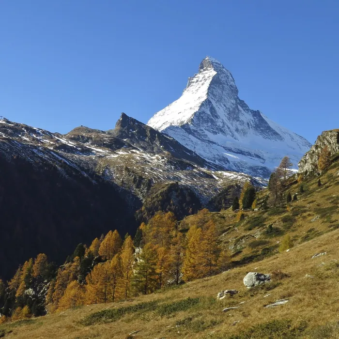 Framed Print : Autumn in Zermatt