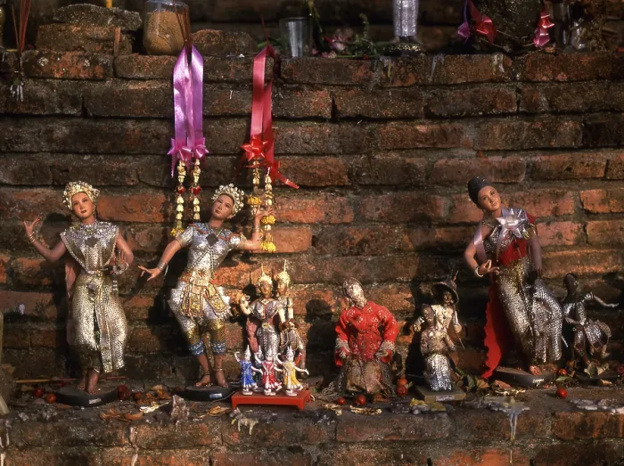 Framed Print : Ayutthaya (Ayudhya) was a Siamese kingdom that existed from 1351 to 1767